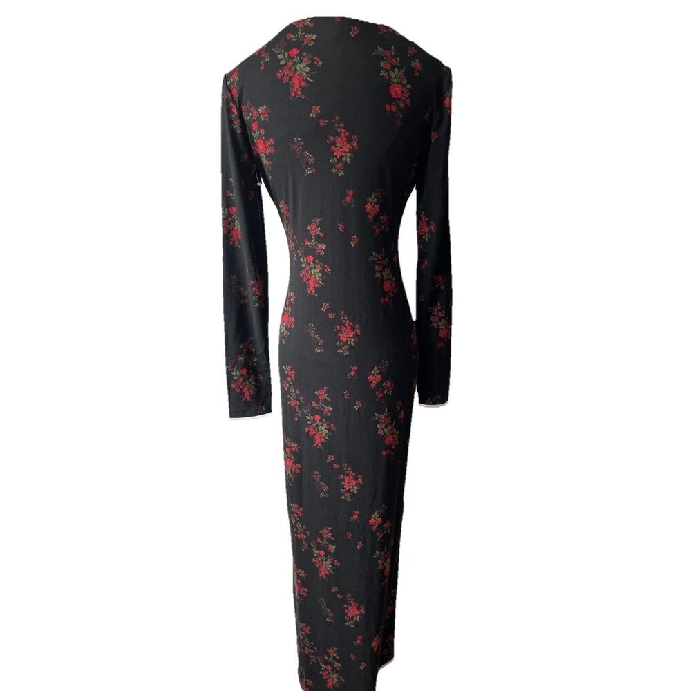 New Reformation Tommie Knit Floral Maxi Dress Size Medium (6-8) - Picture 8 of 10